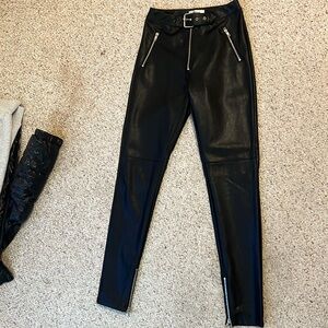 Danielle GUZIO leather pants NWOT SZ.M